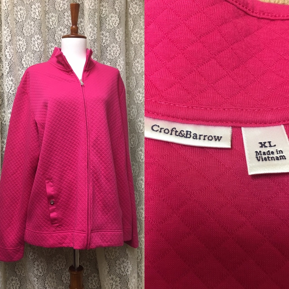 🍁🍂SALE! Croft & Barrow Quilted Jacket